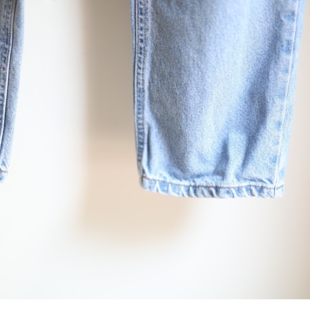 Liz Claiborne Lizwear Jeans Womens 14 Regular Light Wash High Waist Mom Tapered - Picture 6 of 11